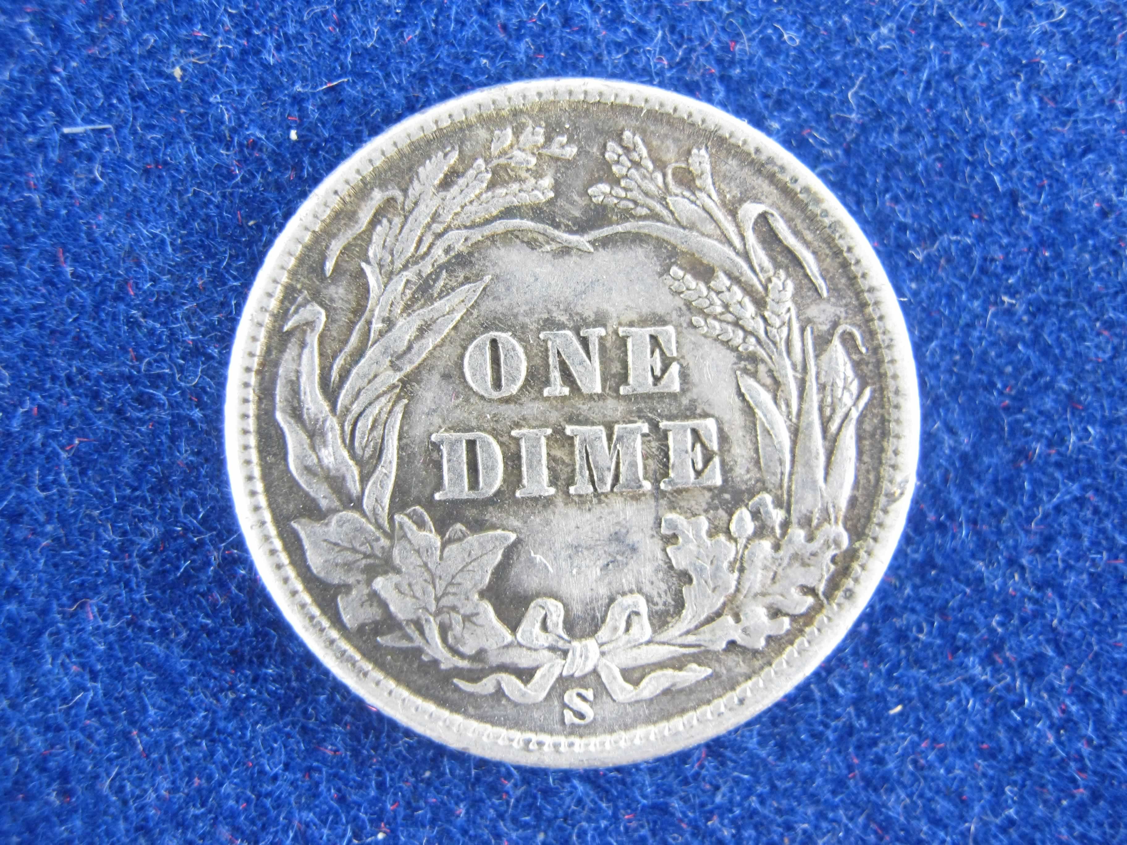 1904-S Barber Dime